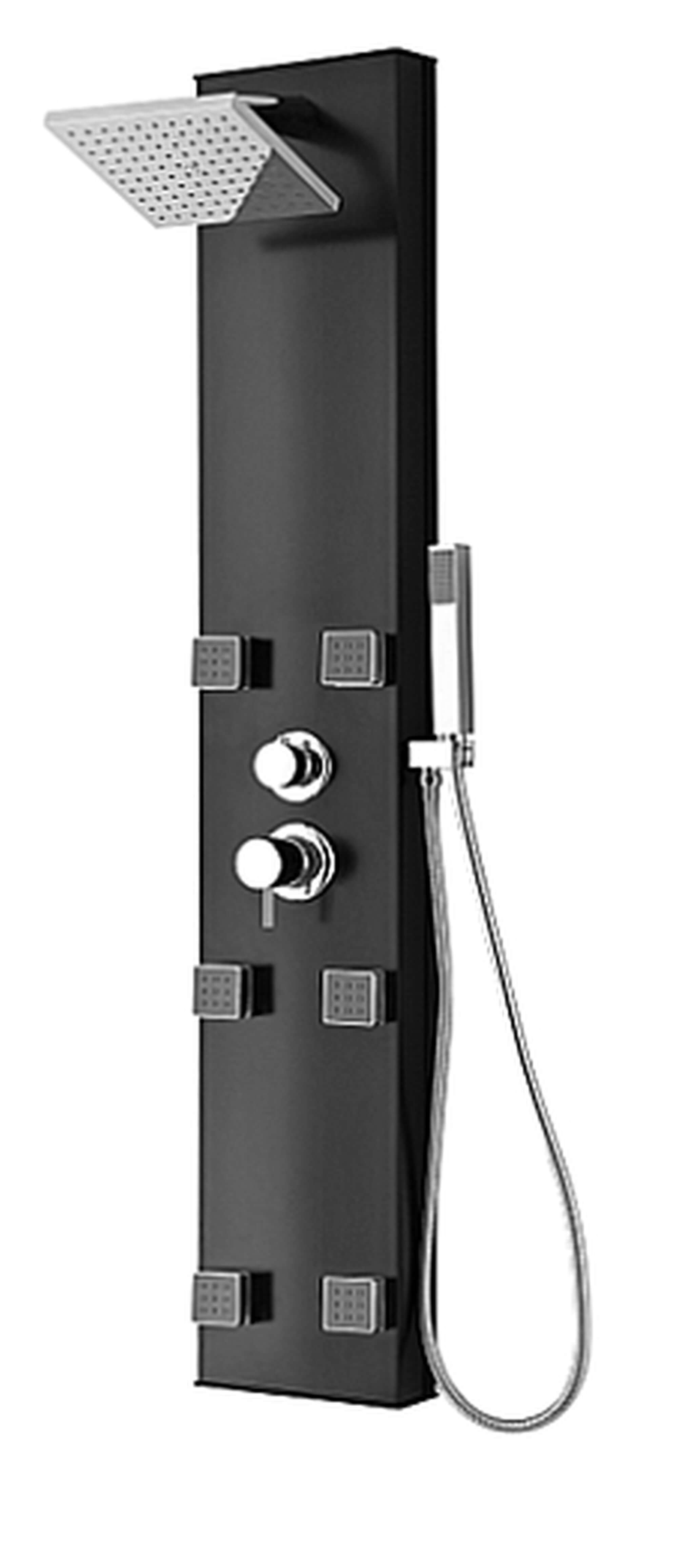 Coluna de Hidromassagem Preta 1