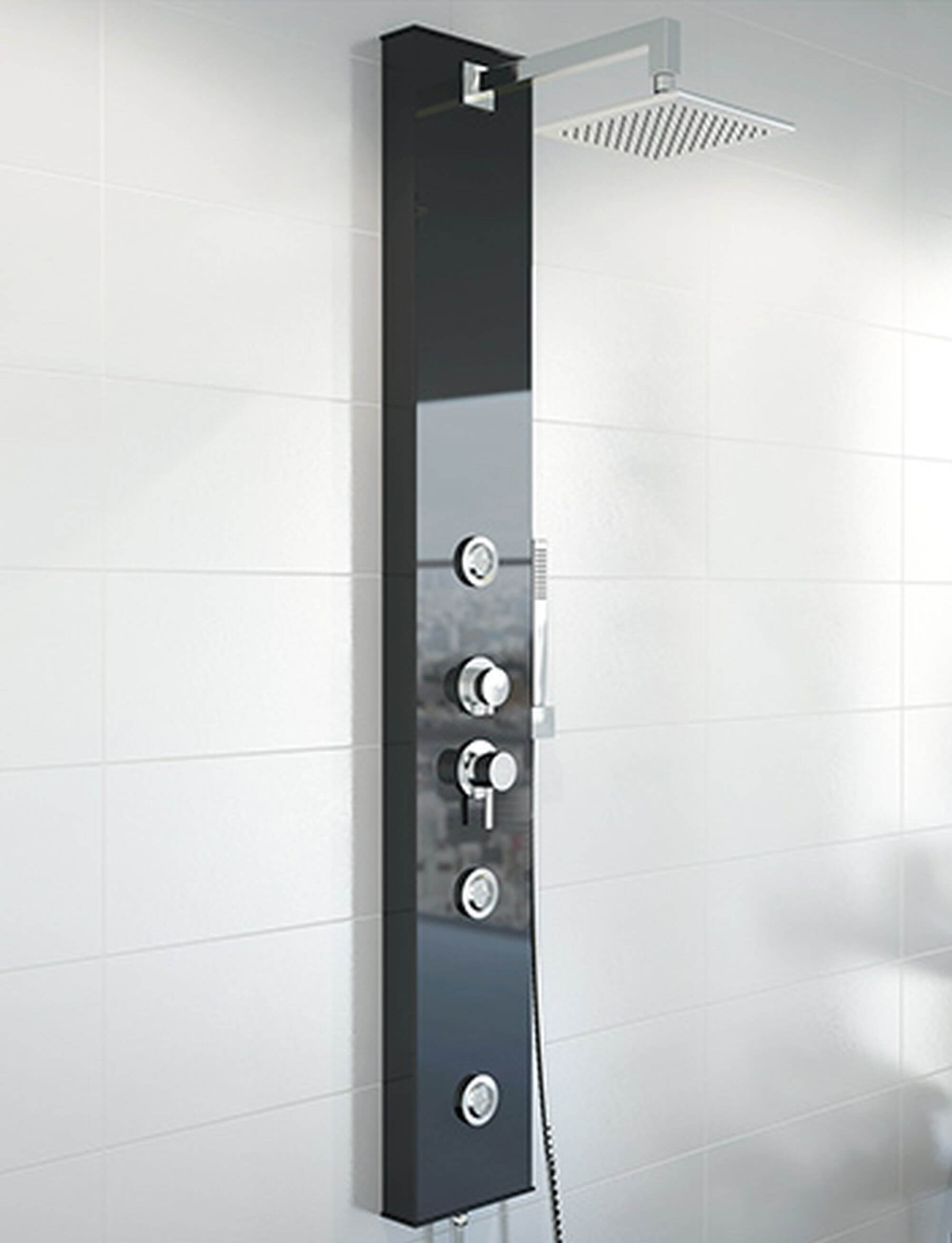 Coluna de Hidromassagem Preta 2